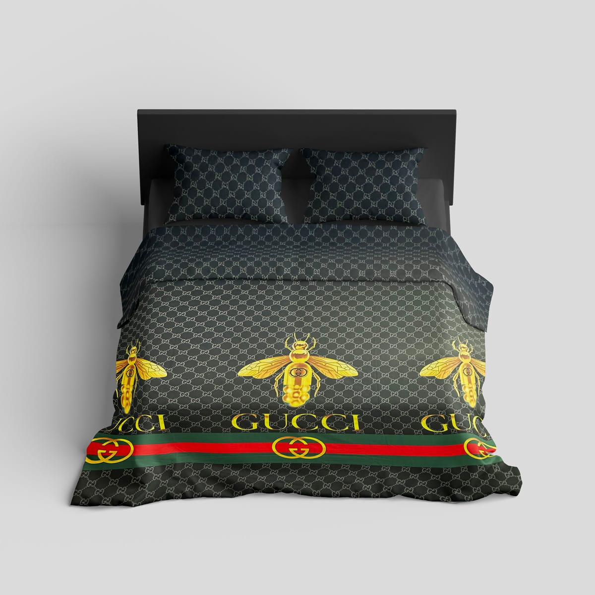 flat-gg-003-bees bedsheet front